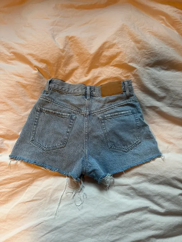 PacSun Eco Ripped Vintage Denim Shorts - Image 4