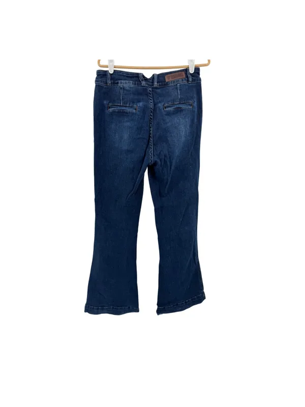 Rock & Roll Denim Women's Blue Boot Cut Jeans 30x34 med wash western high rise - Image 2