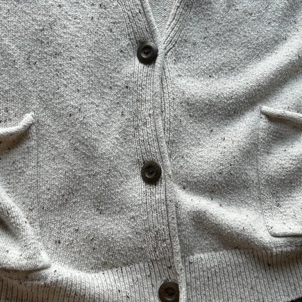 universal thread off white slouchy cardiganl  - Image 3