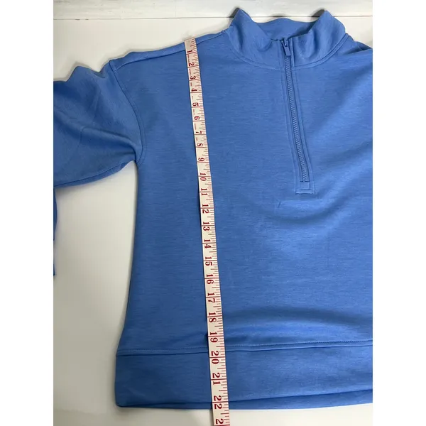 Zenana Cornflower Blue Small Half Zip Pullover Jogger Matching Set Athleisure - Image 6