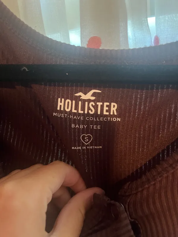 Hollister Top Crop Brown - Image 3