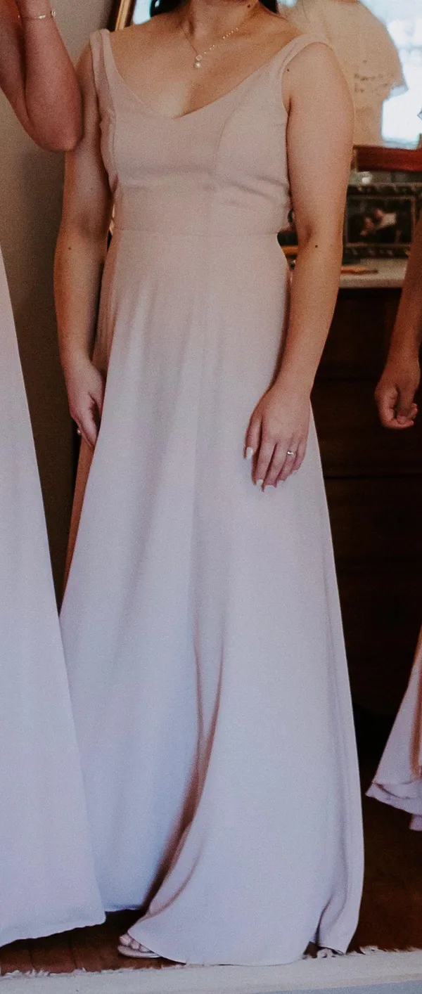 Show Me Your Mumu Light Pink Formal Dress - Image 3