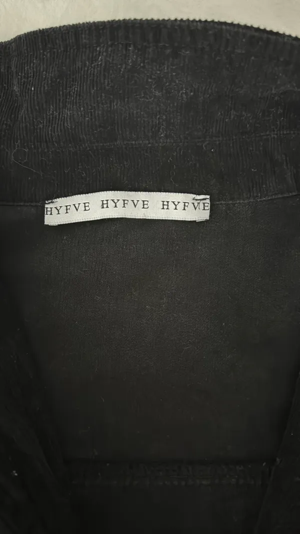 Cropped Black Corduroy Boutique Jacket - Image 3