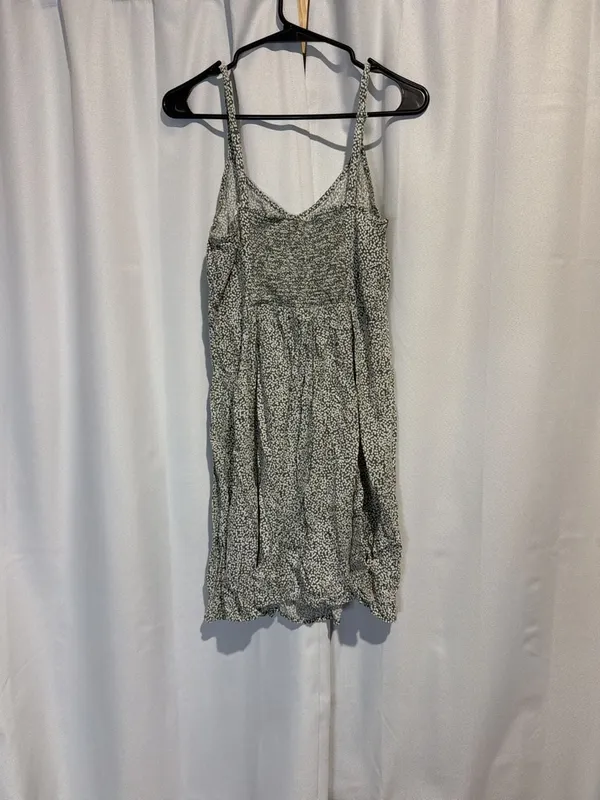 Gap Green and White Polka Dot Cami Button Front Mini Dress Size M - Image 2