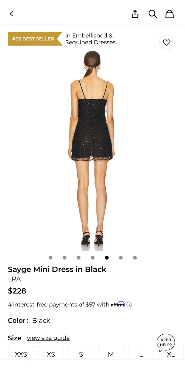 Revolve Mini Dress - Image 2