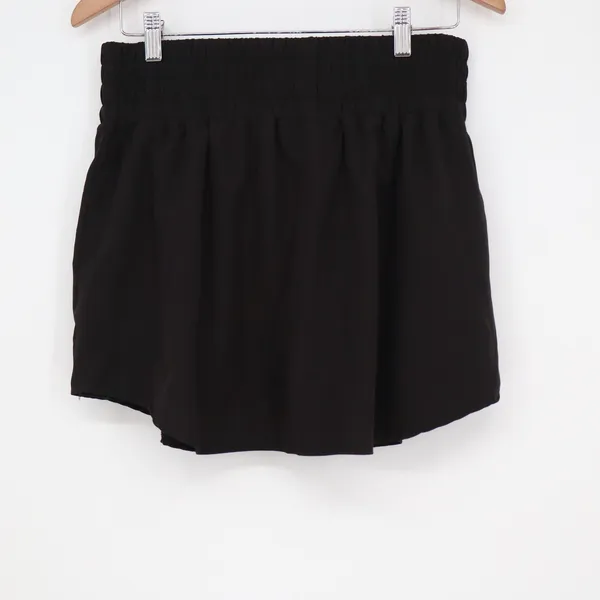 Pinspark Black Athletic Skort XL Smocked Waist Built-in Shorts Pockets AMT005969 - Image 5