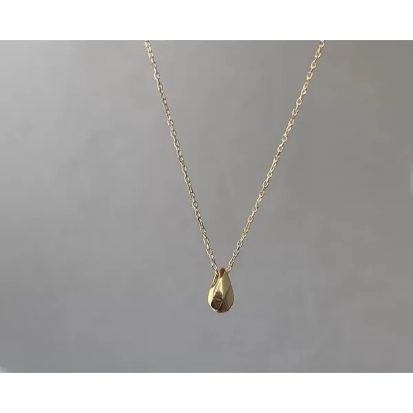 Teardrop Pendant Necklace,‎ Gold Plated Sterling Silver Jewelry, 16-18” - Image 14