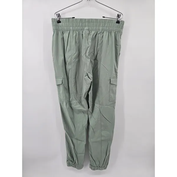 Yogalicious‎ Jogger Womens L Trekki Commuter Outdoor Sage Green Cargo EUC - Image 3