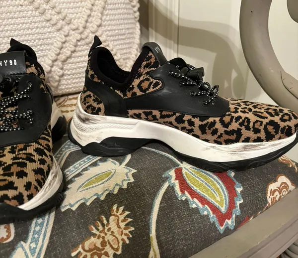 Steve Madden Cheetah Tennis Shoes - Image 4