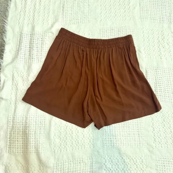 Wildfox M flat front casual pull on shorts pockets SH2 3660 - Image 7