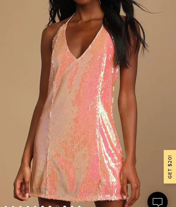 Lulus Sequin Mini Dress New Years - Image 4