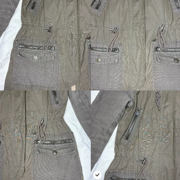 Zara Basic Utility Field Size XSmall Jacket - Image 6