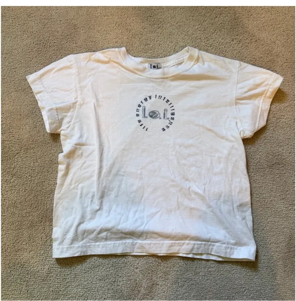 Princess Polly Y2K Lei crop top baby tee vintage - Image 2