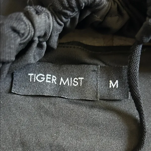 Tiger Mist Elegant Black Top - Image 2