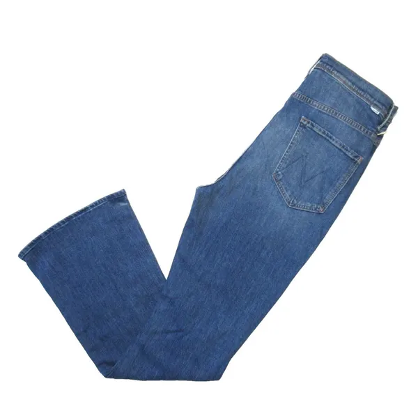 NWT Mother Tippy Top Cruiser Sneak in Globe Trotter High Rise Flare Jeans 30 - Image 10