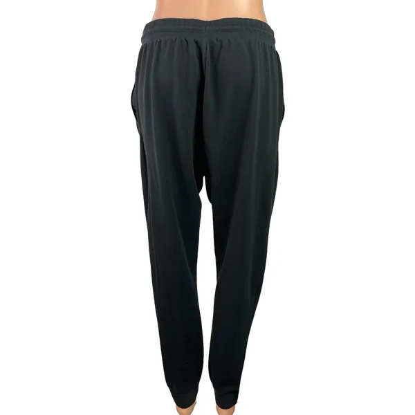 Gymshark Women's Black Elastic High Waist Tapered Trousers Jogger Pants Size M - Image 3