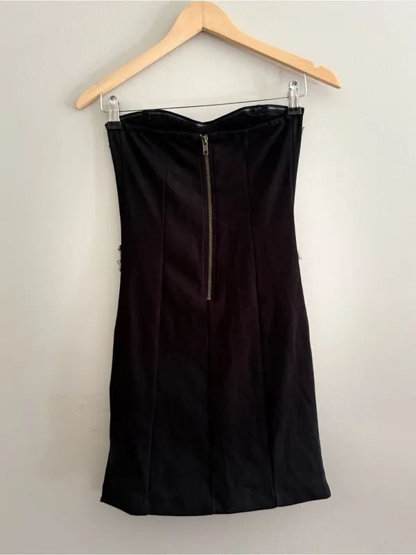 Free People New Delhi Black Embellished Dress size XS - Image 7