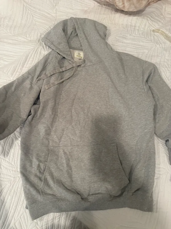 Grey oversized hoodie Gray Size M - Image 4