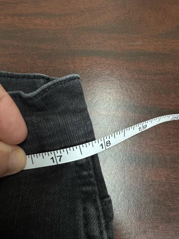 Madewell Black Button Fly 10” High-Rise Skinny Jeans Size 32 - Image 9