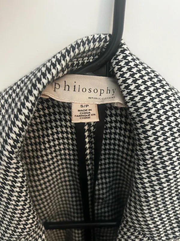 Philosophy Houndstooth blazer  - Image 2