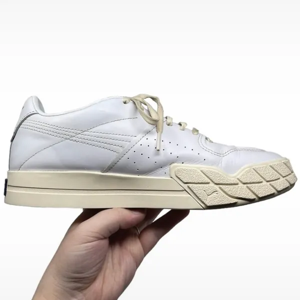 Puma Eris Fantasy Leather Lace-up Sneakers Women’s Size 9 White-Whisper White - Image 16