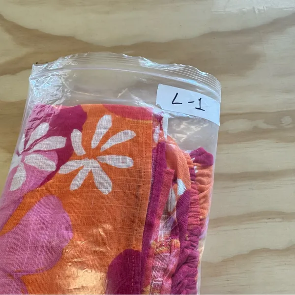 SABO Australia Floral Puff‎ Sleeve Summer Mini Dress Sz 4 Pink Orange - Image 13