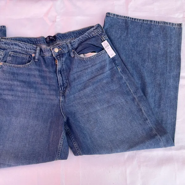 GAP High Rise Denim Jeans - Classic Blue - Image 7