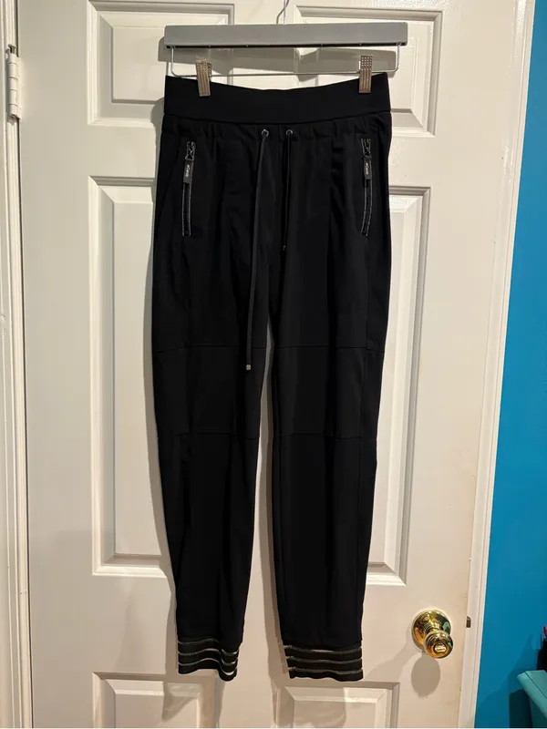 Raffaello Rossi Candy Future Pant black sz 32 XS travel quiet luxury - Image 4