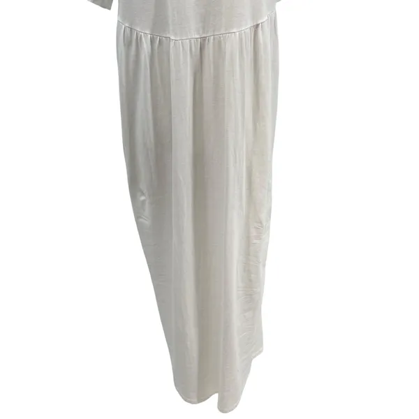 Tuckernuck Pomander‎ Place Zoe Maxi Tee Dress Short Sleeve White Size Medium - Image 11