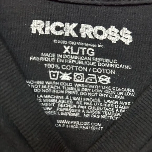 Rick Ross The Boss Maybach Music Group Hip Hop Tee XL - Image 4
