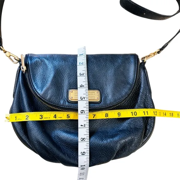 Marc Jacobs Black Leather crossbody Shoulder Bag - Image 14