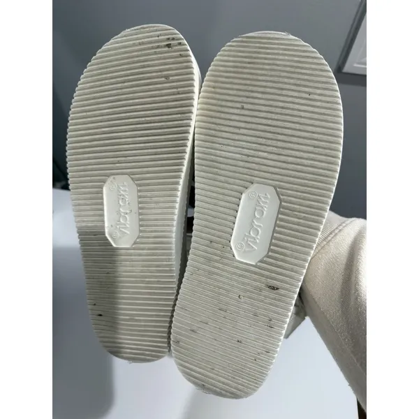 Suicoke Women's White Flipflops Size 8‎ Comfort Vibram Soles Adjustable Straps Q - Image 5