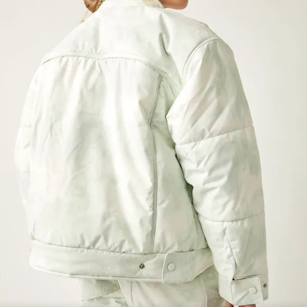 Free People Bunny Slope Puffer Ski Jacket. Size Small - Image 4