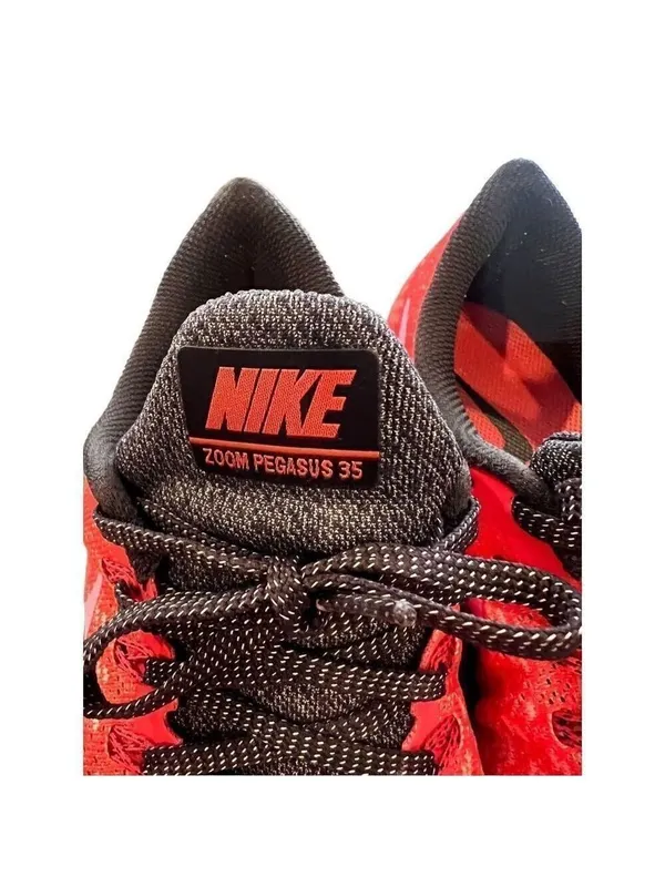 NIKE Air Zoom Pegasus 35 Running Shoes Womens 10 Orange Athletic - Image 10
