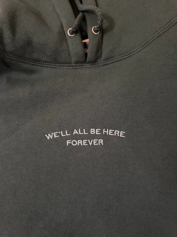 noah kahan hoodie merch Green Size M - Image 2
