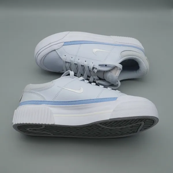 Nike Court Legacy Lift Womens 7.5 Light Blue Platform Sneaker FV5526-001 - Image 5