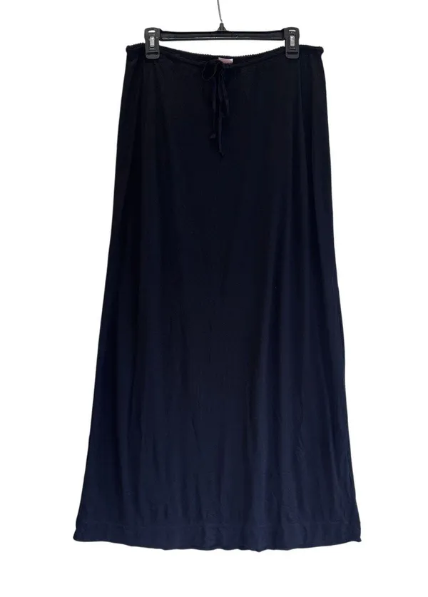 Victoria’s Secret Sheer Black Maxi Skirt L Adjustable Waist NWT Vintage Y2K - Image 2