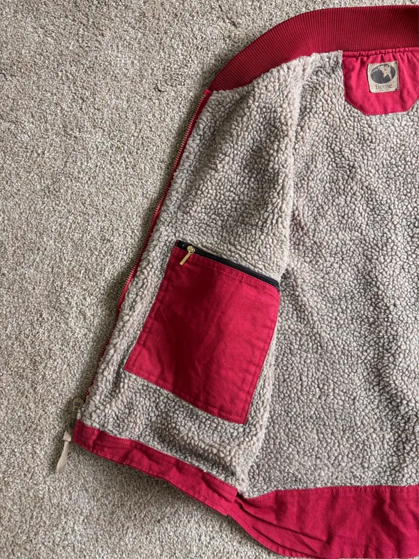 Berne Canvas Vest Pink Size M - Image 5