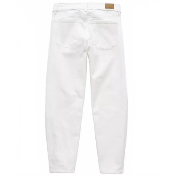 AE Long Stretch Barrel Jean American Eagle NWT Cool White 16L - Image 6