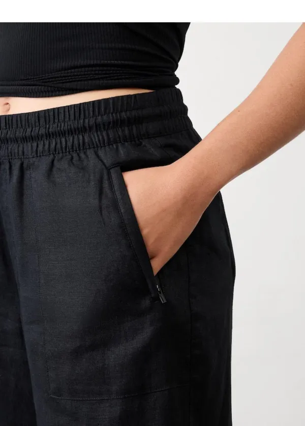 Athleta Retreat Wide Leg Linen Pants - Image 3