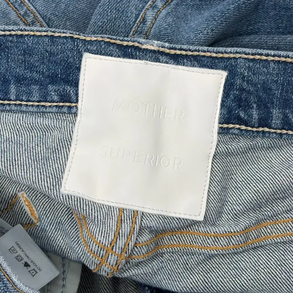 Mother Superior The Hustler Ankle Fray Jeans - Image 5