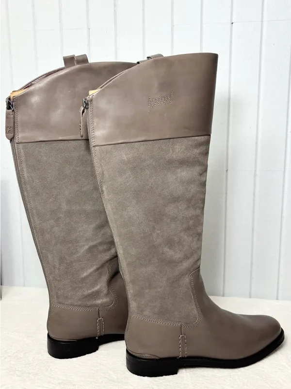 Franco‎ Sarto L-MEYER2 GRAY Knee-High Boots Size 10 M - Image 5