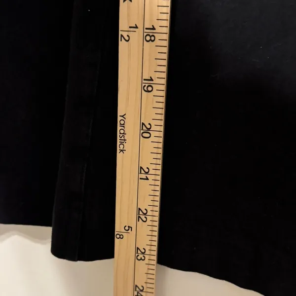 Spanx The Perfect Pant Black Size Medium Bootcut Stretchy Cropped Flare Pants - Image 9