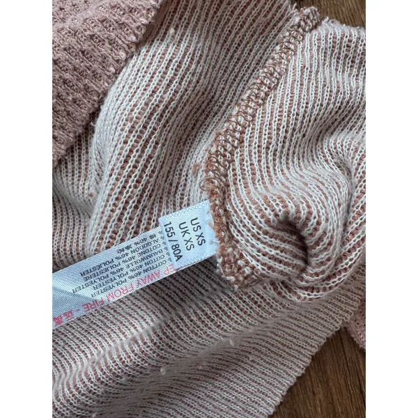 Out From‎ Under Urban Outfitters Cropped Turtleneck Sweater Dusty Rose XS - Image 4