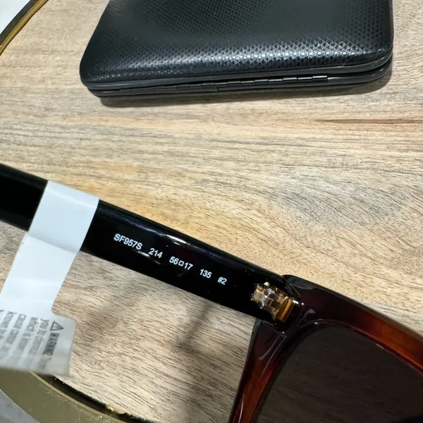 SALVATORE FERRAGAMO brown cat eye sunglasses 🦋 - Image 13