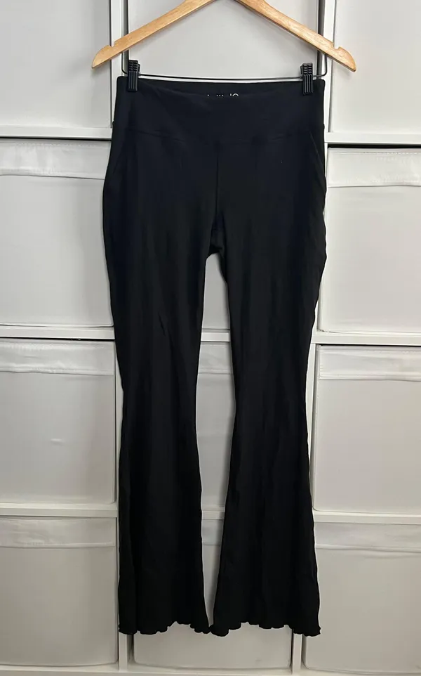 SuperForm Rib Flare Pant Black - Image 4