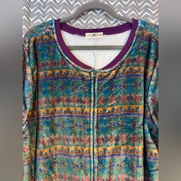 Natural Life | Fleece Onesie Pajamas, size L/XL - Image 3