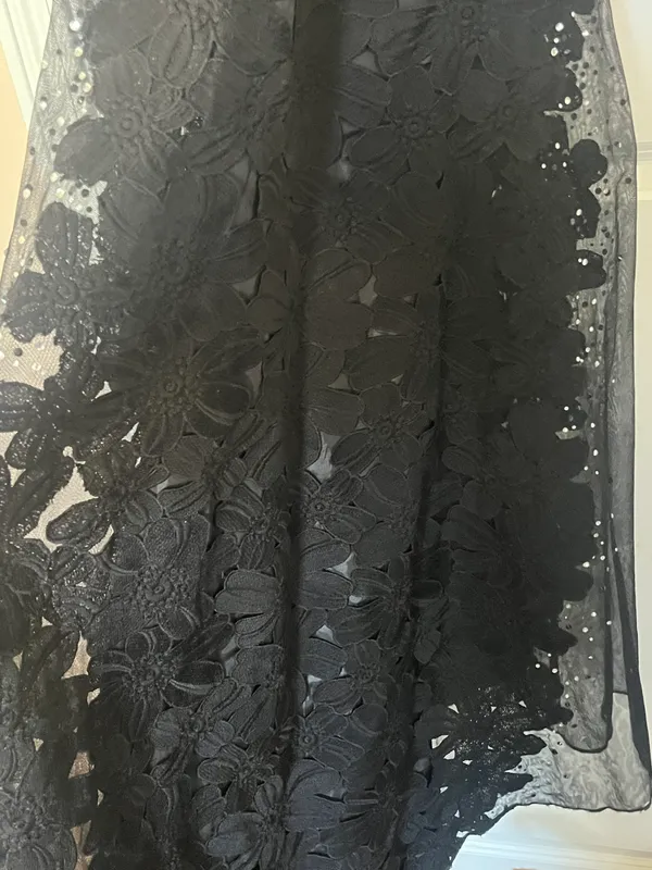 Prom Dress! Black Size 4 - Image 7