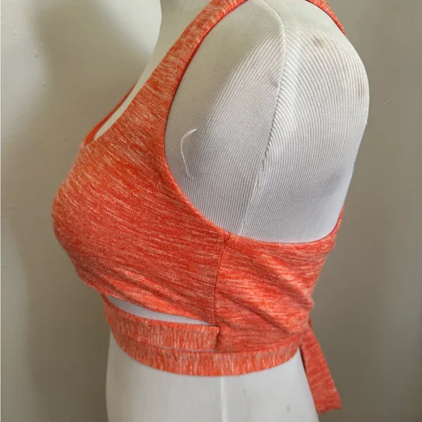 Princess Polly Emma Tie Up Orange Top! - Image 5