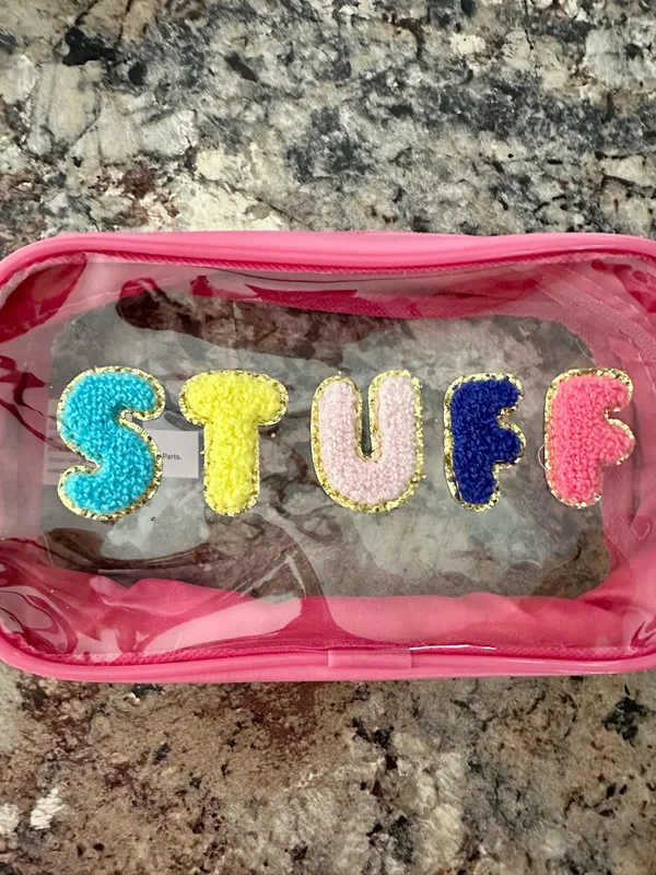 Trendy “Stuff” Multipurpose Zipper Pouch - Image 4
